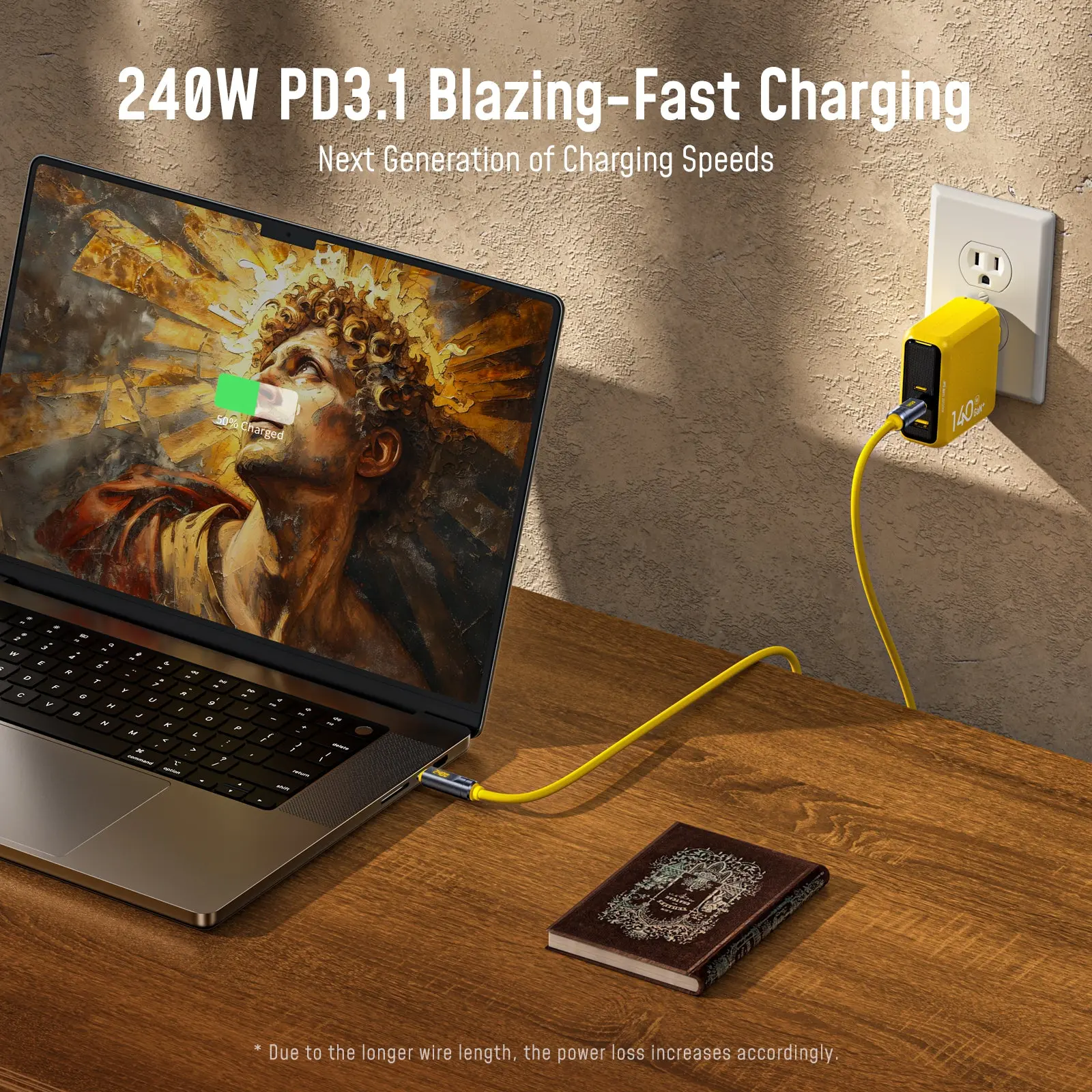 [Limited Time 20%OFF]AOHi Adonis USB4 2.0 LED Display Cable (120Gbps,240W, 3.3 ft/6.6 ft) - Image 8