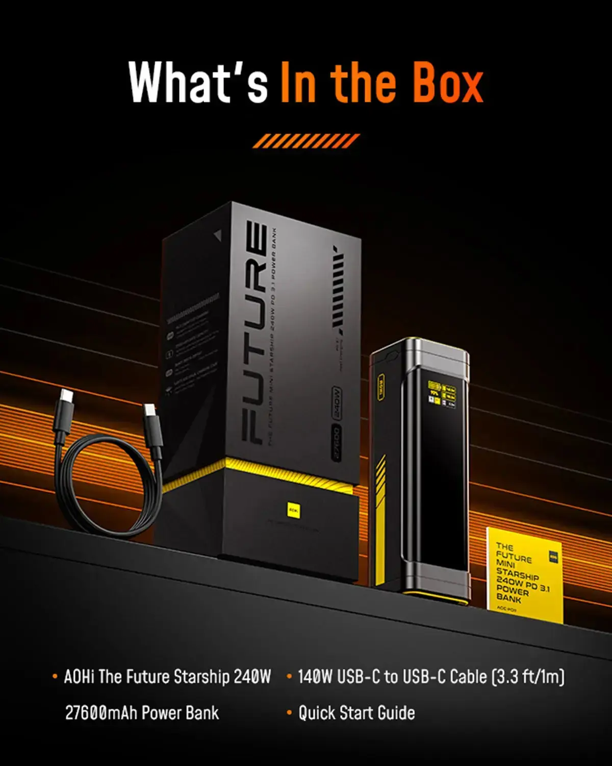 AOHI Starship 240W – A New Era of Charging Begins [Limited Time $99] - Image 9
