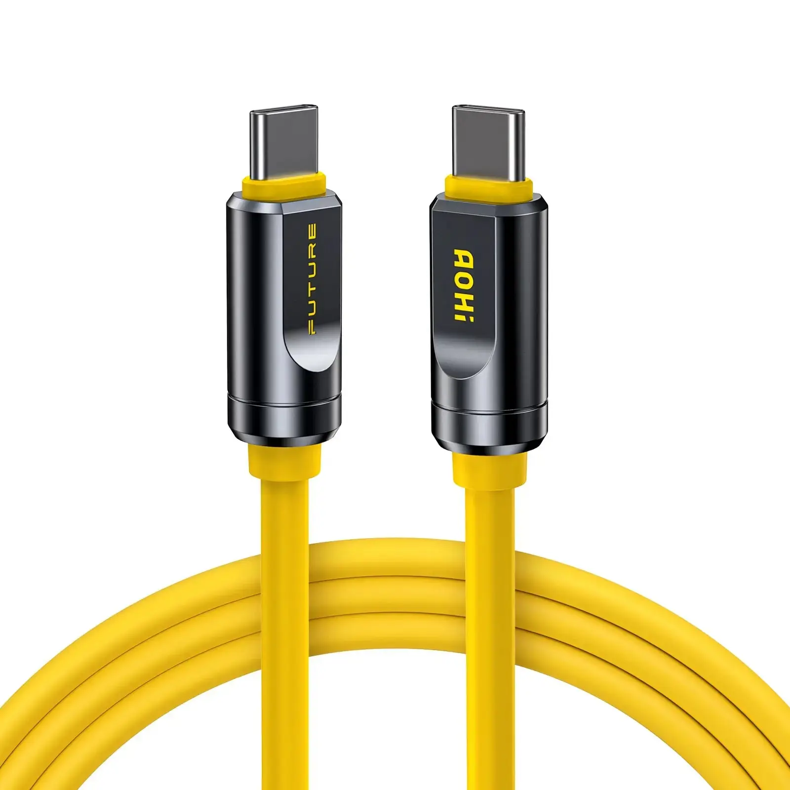 AOHI THE FUTURE Adonis USB4 2.0 240W USB-C to USB-C Cable 3.3ft/6.6ft  (120Gbps/ 8K/ PD3.2/240W) - Image 10