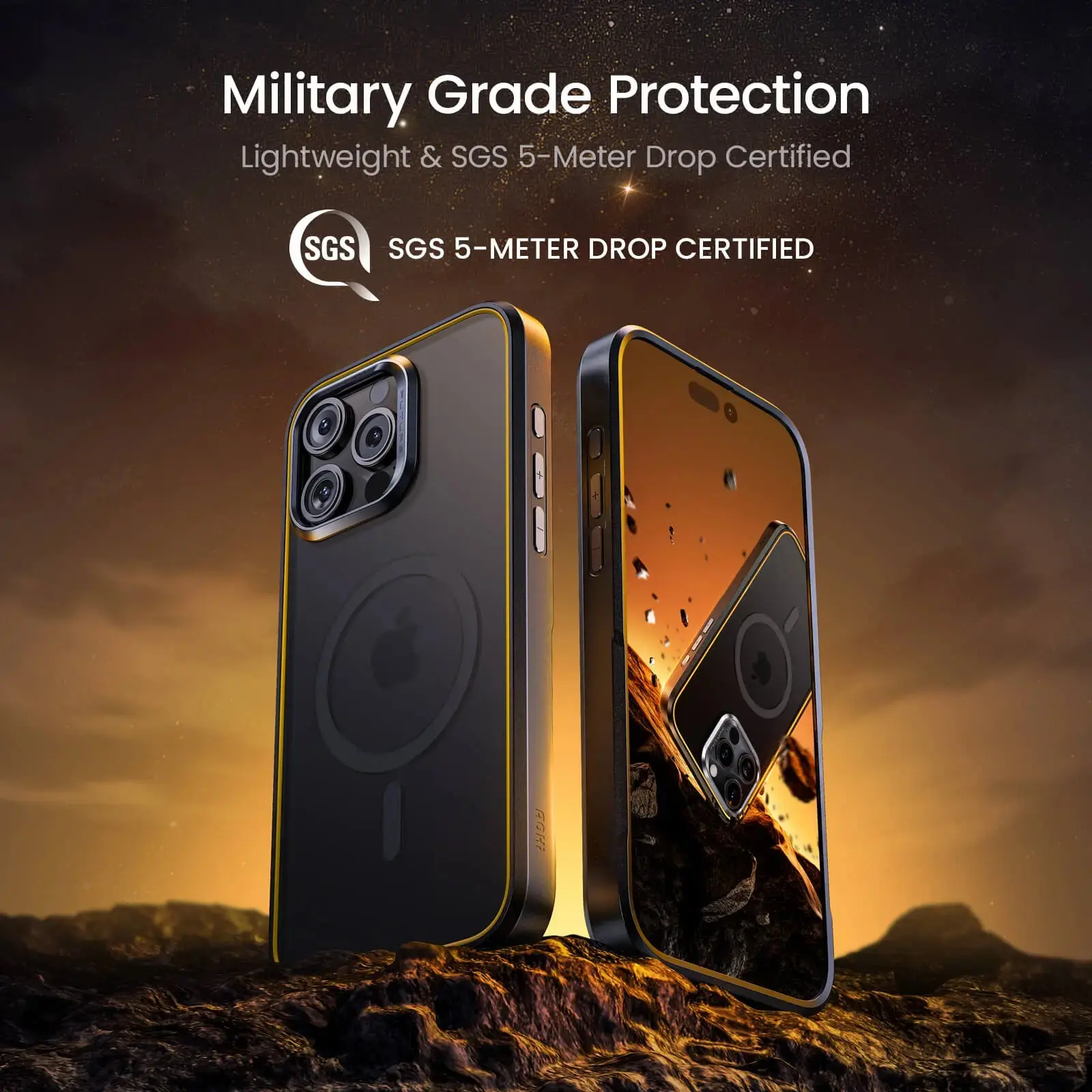 AOHi The Future MagArmor Magnetic Phone Case (For iPhone 16 Pro/ 16 Pro Max) - Image 3