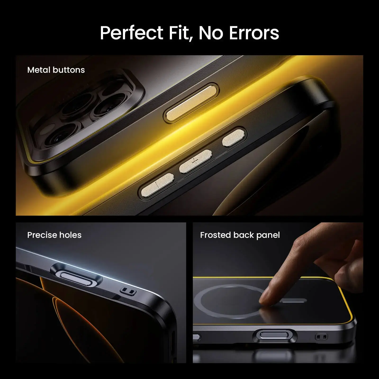 AOHi The Future MagArmor Magnetic Phone Case (For iPhone 16 Pro/ 16 Pro Max) - Image 8