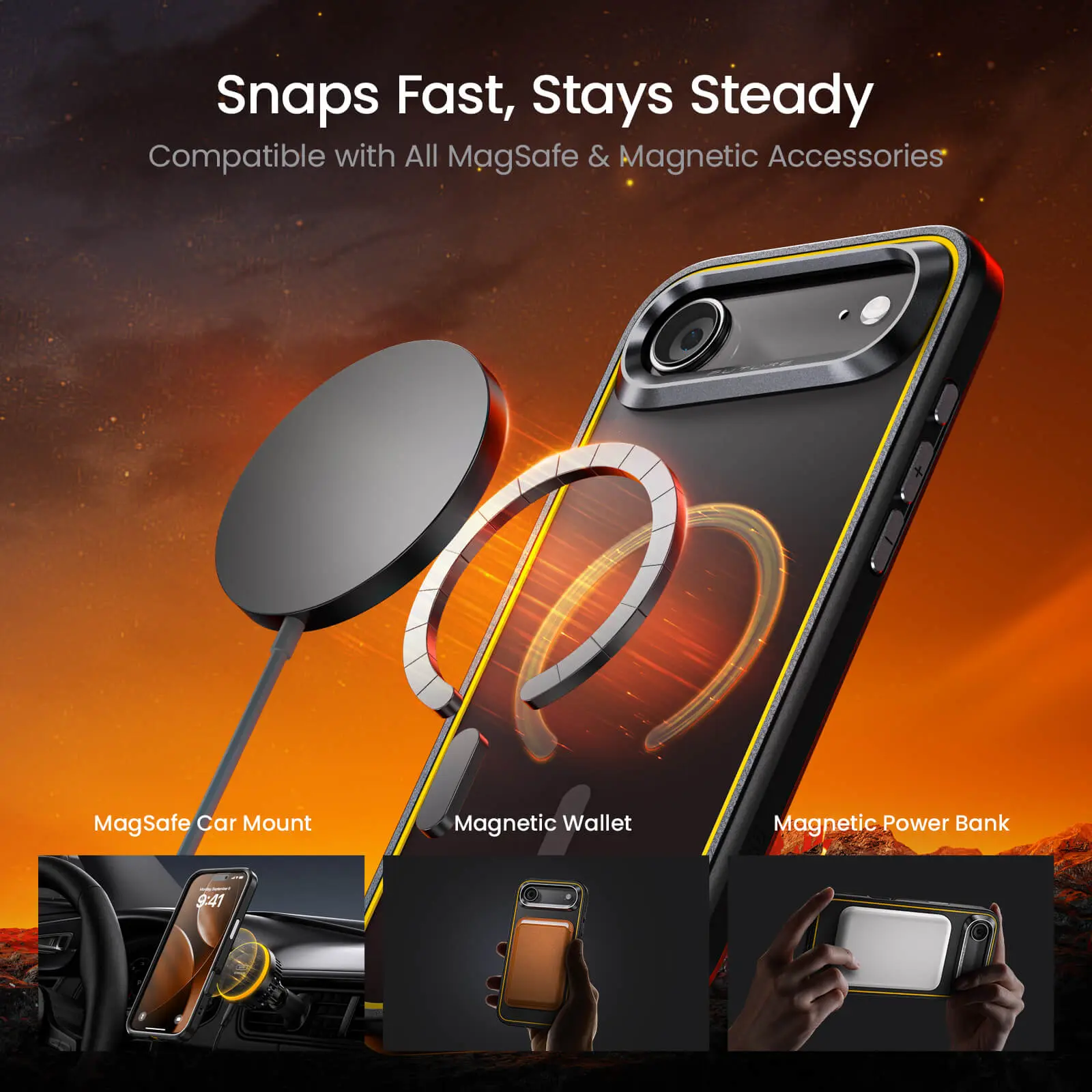 [NEW] AOHi The Future MagArmor Pro Magnetic Phone Case (For iPhone 17 Pro Max/ 17 Pro/ 17 Air) - Image 4