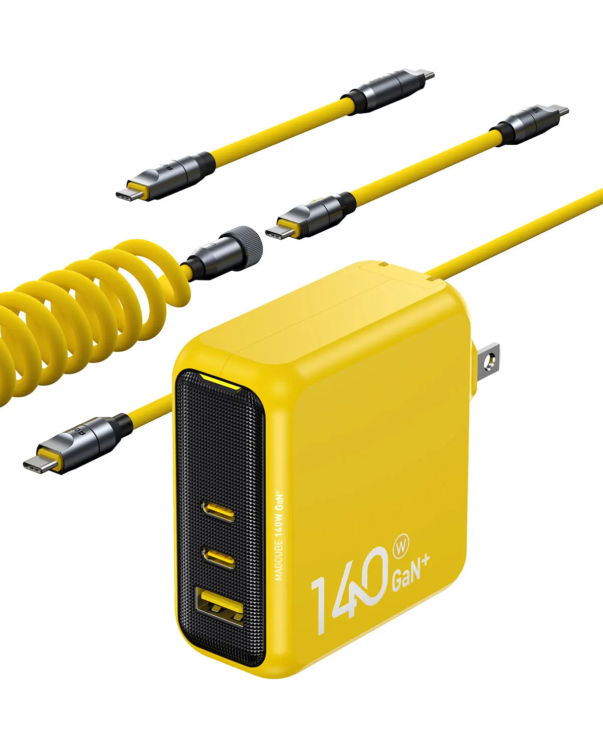 AOHI The Future PRO Creative Power Cable Set with 140W GaN+ YOUTH Fast Charger (40Gbps/ 240W/ 8K) - Image 9