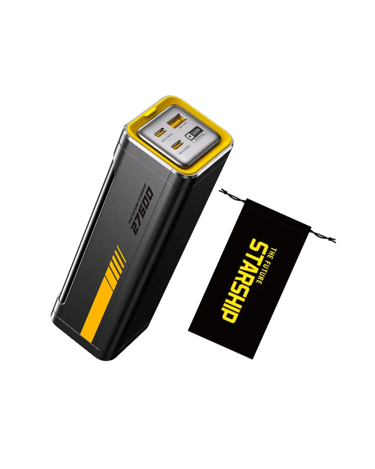 [Discounted Price: $99] AOHI The Future Starship 240W 27,600mAh LED Display Power Bank with 240W C-C Cable - Image 10