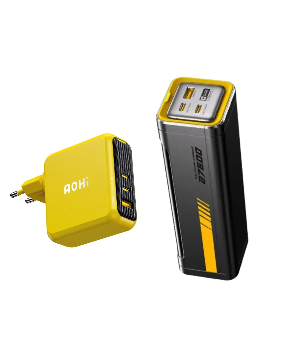 AOHI The Future Starship 240W 27,600mAh LED Display Power Bank with 140W GaN+ PRO Fast Charger - Image 9