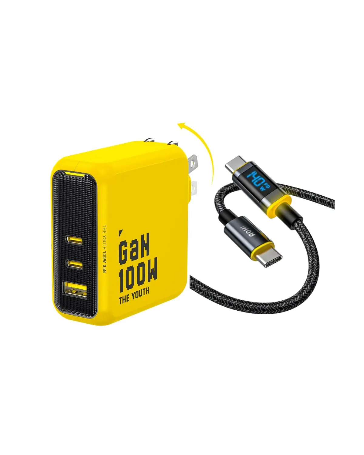 AOHI The Youth PD 100W GaN 3-Port Fast Charger - Image 9
