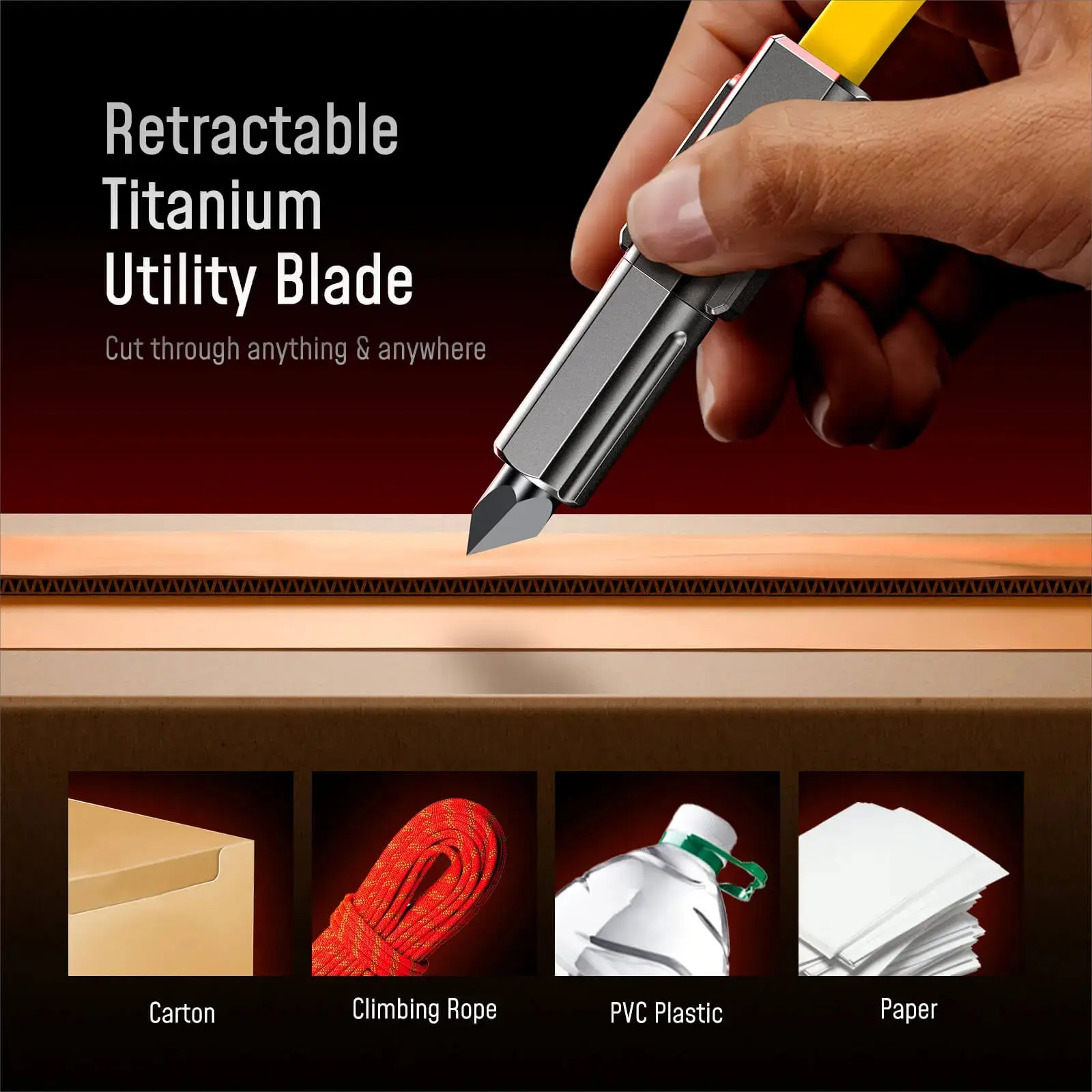 [NEW] AOHI Prometheus 3-in-1 Titanium EDC PD 3.2 240W Tool Cable - Image 4