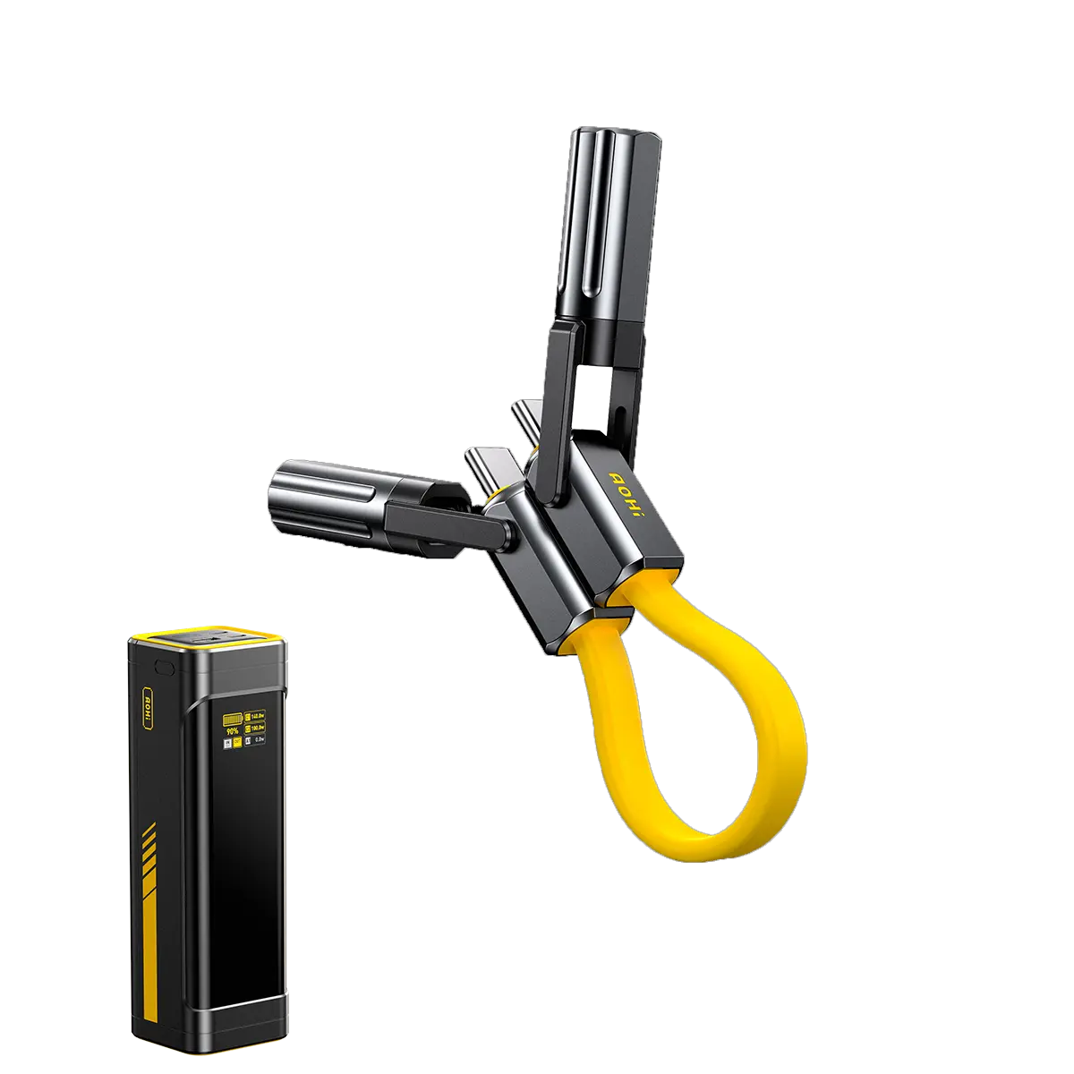 [Limited Time]AOHI Prometheus 3-in-1 Titanium EDC PD 3.2 240W Tool Cable - Image 9